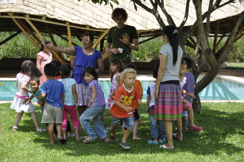 Bilingual class at Panyaden School