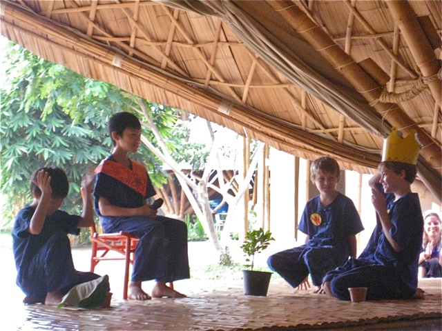 Panyaden students perform play about being truthful