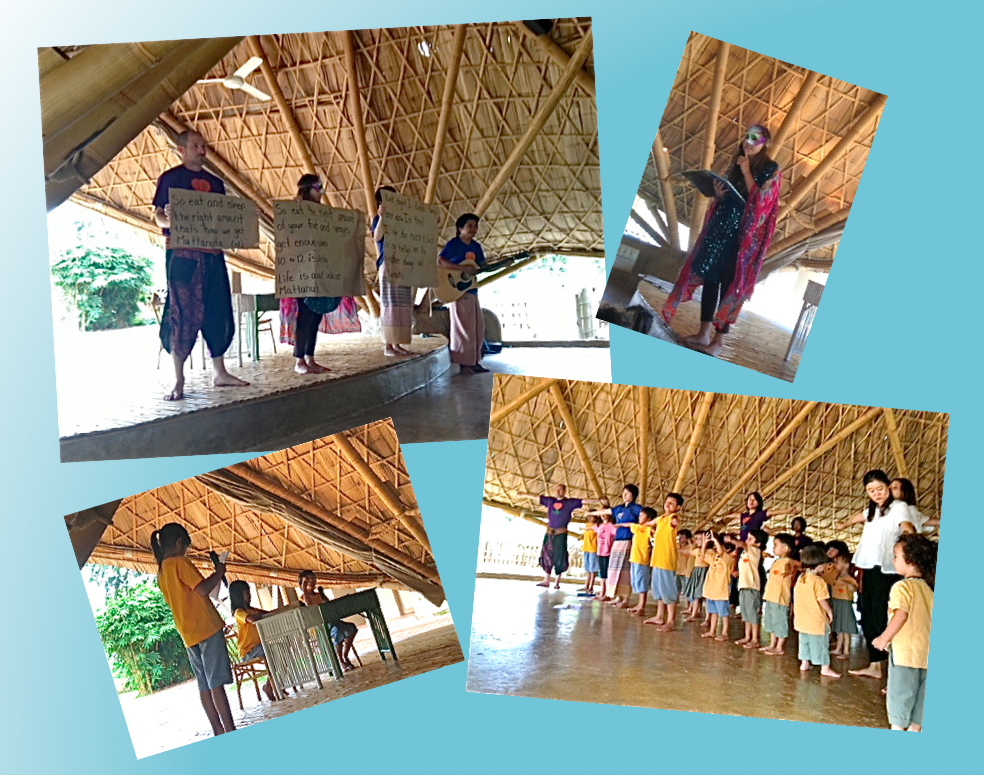 Mattanuta session at Panyaden School assembly hall