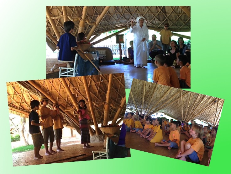 Teaching Avihimsa at Panyaden Avihmisa: role playing at Panyaden Schoolto learn about wise habit