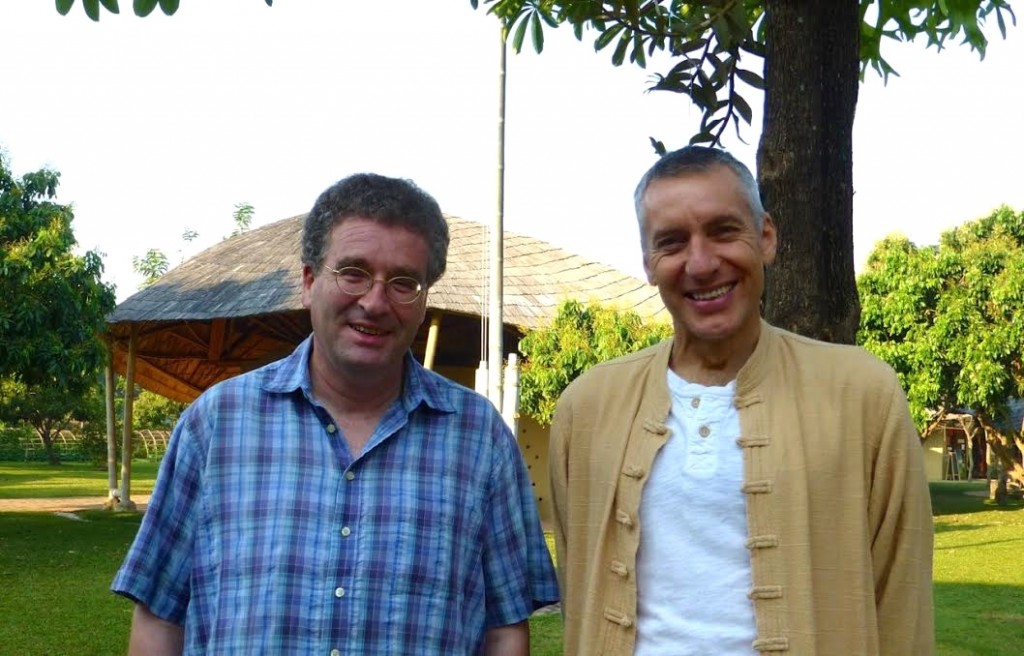 Panyaden School Director with Dutch writer and architect