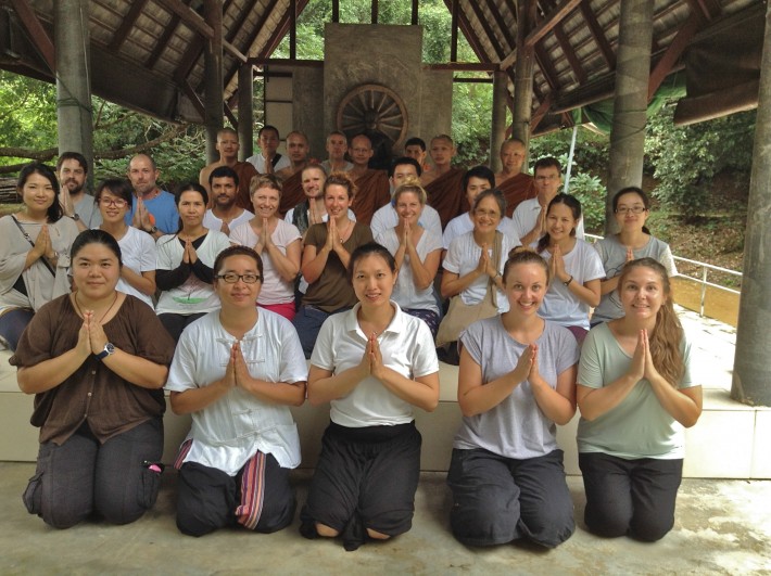 IMG_4099 Panyaden staff with Ajahn Jiew & monks