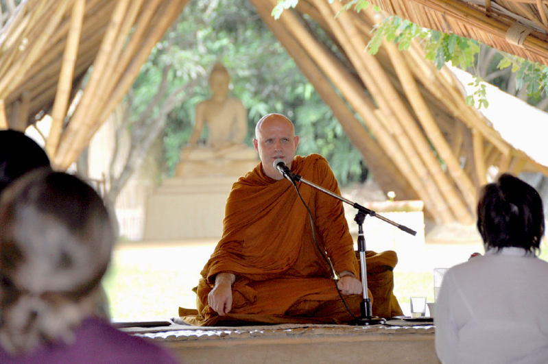 Venerable Ajahn Jayasaro giving a dhamma talk at Panyaden International School Venerable Ajahn Jayasaro giving a dhamma talk at Panyaden International School