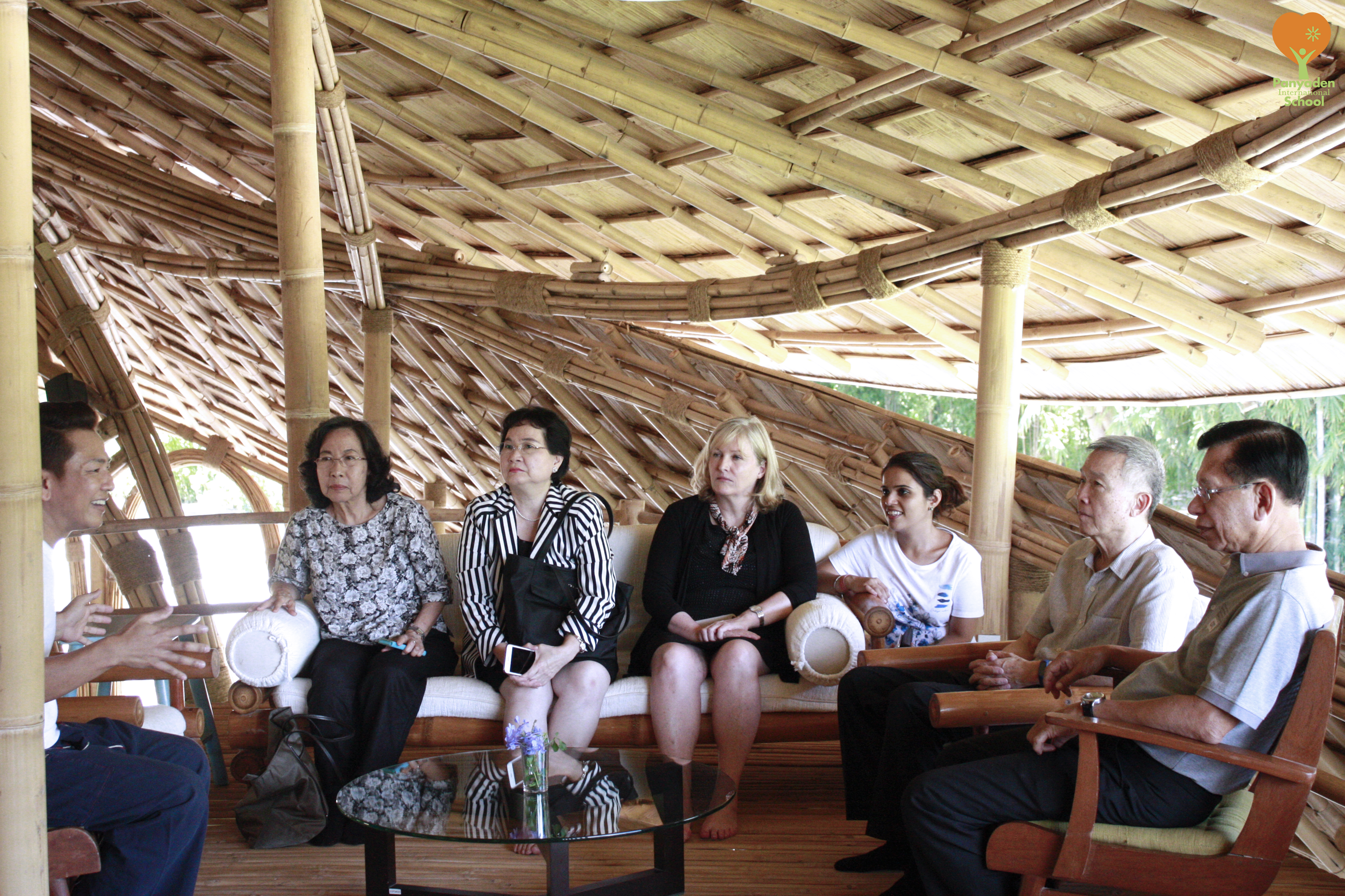 VIP visitors from Thailand's TGO at Panyaden