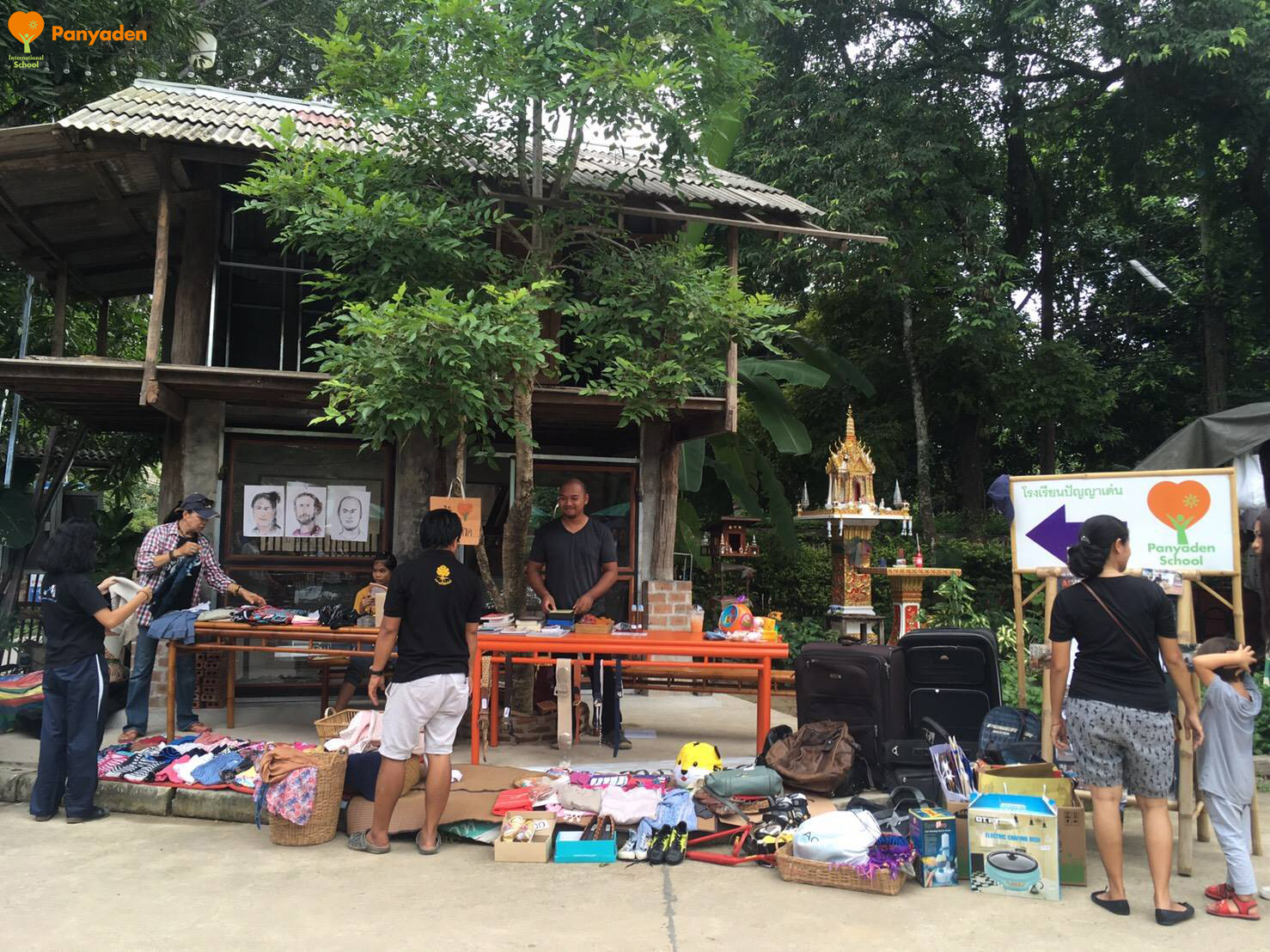 Rebuilding Panyaden fundraiser at Baan Kang Wat Rebuilding Panyaden fundraiser at Baan Kang Wat