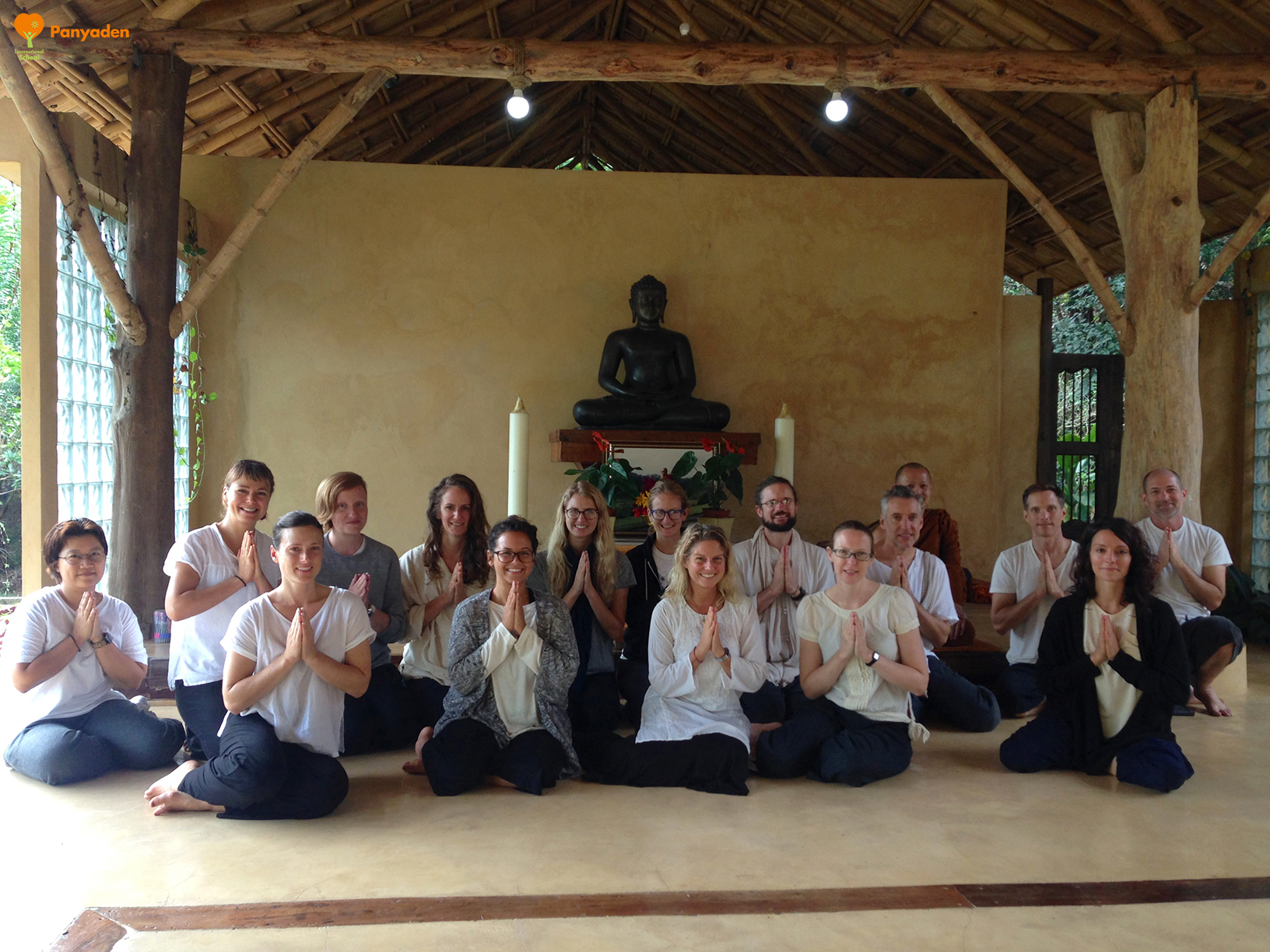 Panyaden staff meditation retreat in Chiang Rai - group photo