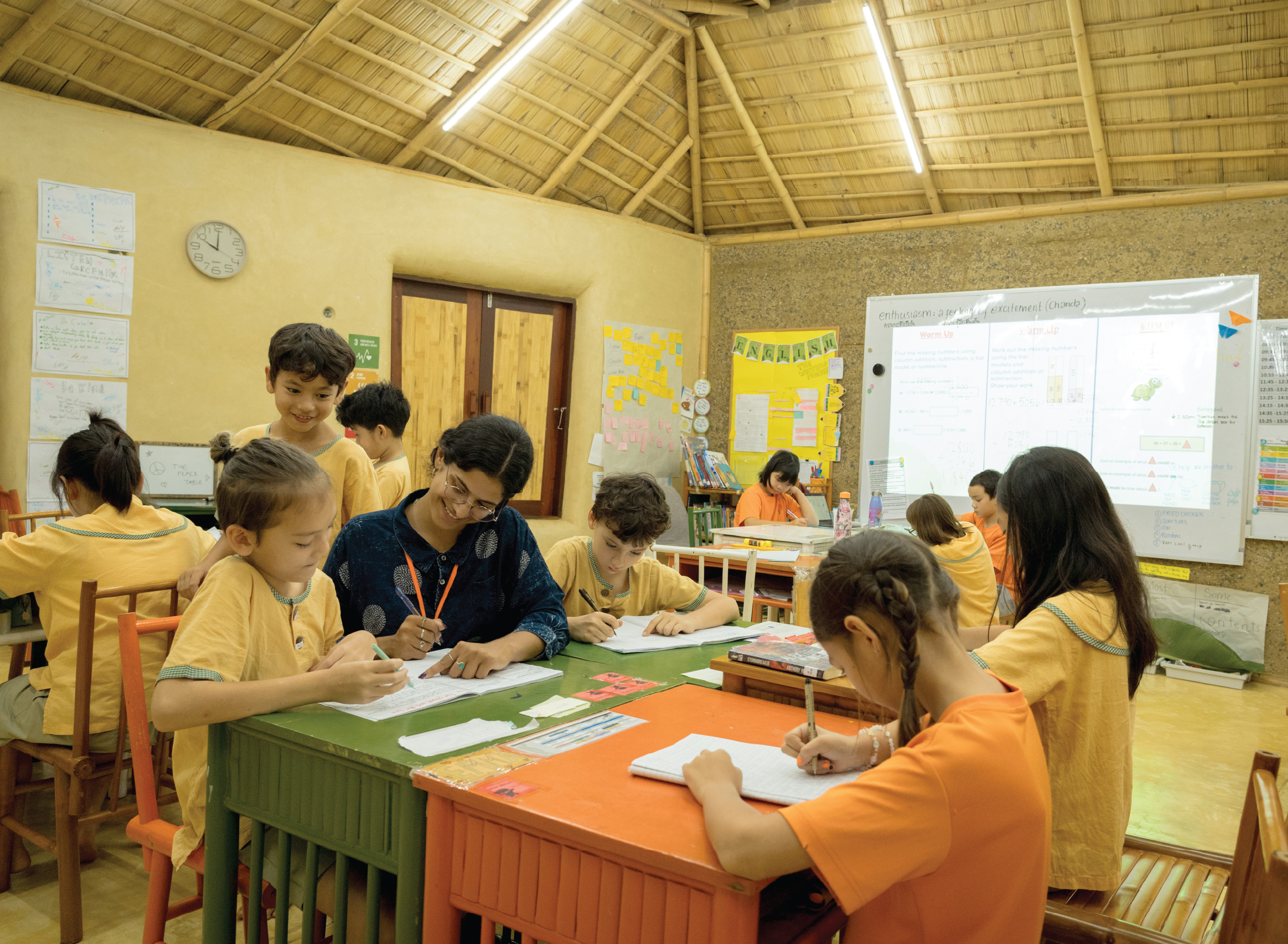Student Support in Panyaden Classroom